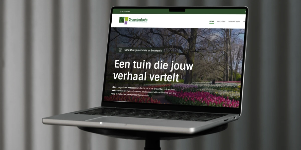 Groenbedacht – Corporate Website