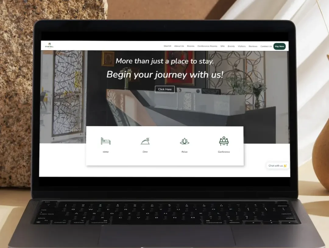 Star Hill Hotel – Luxury Boutique Hotel Website & Direct Booking System